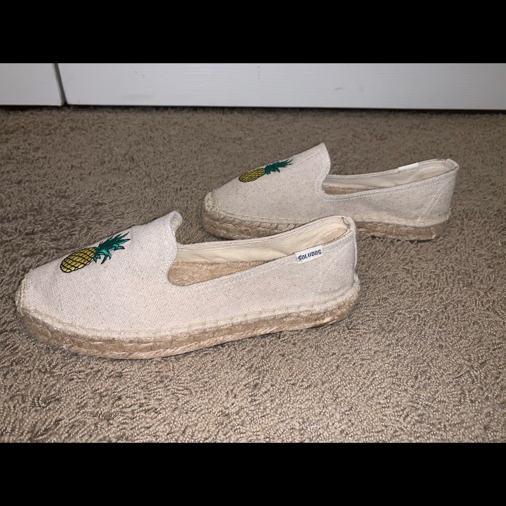 Soludos Pineapple Canvas Slipper Espadrilles - image 3